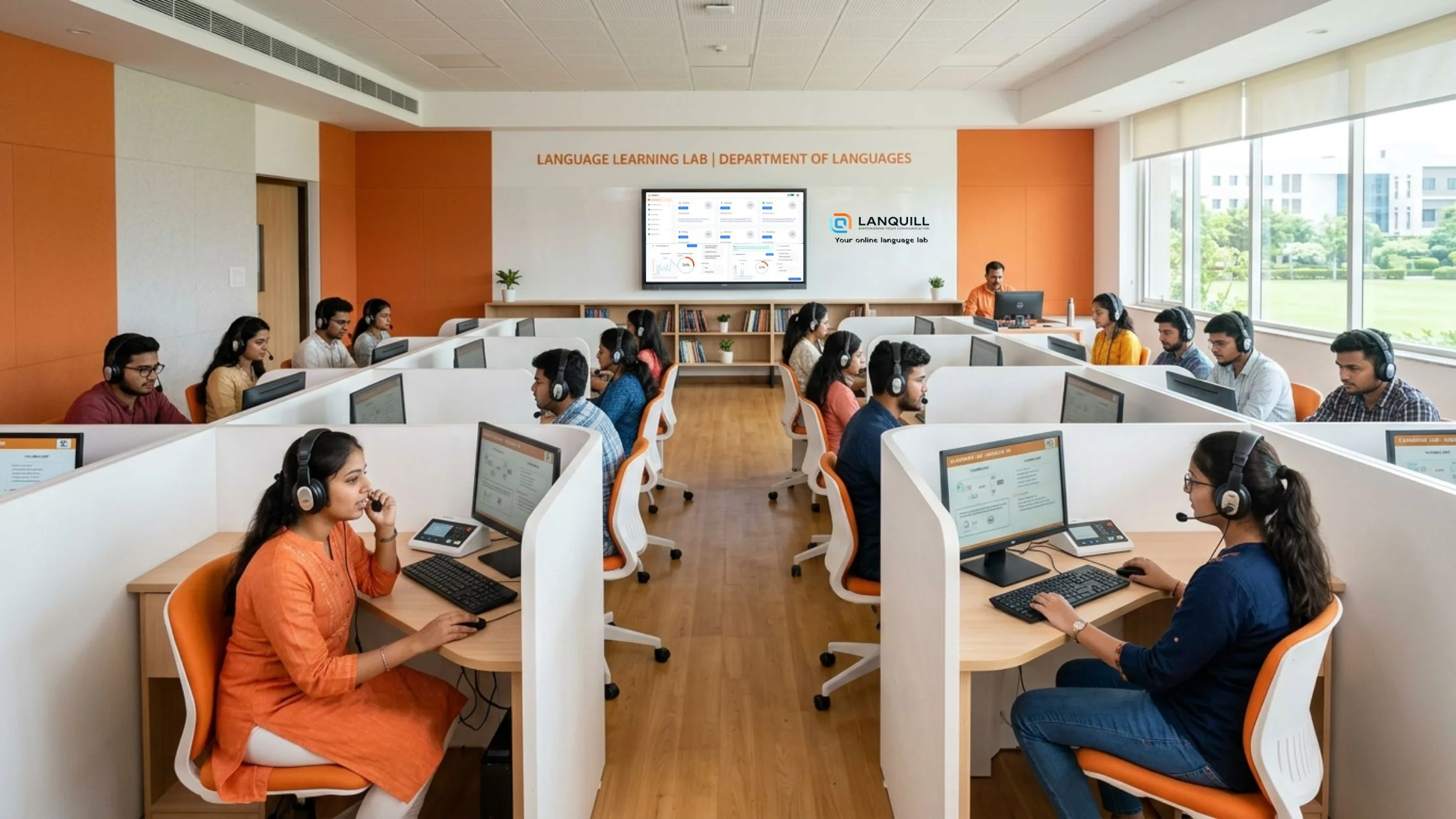 Traditional vs digital language labs for colleges